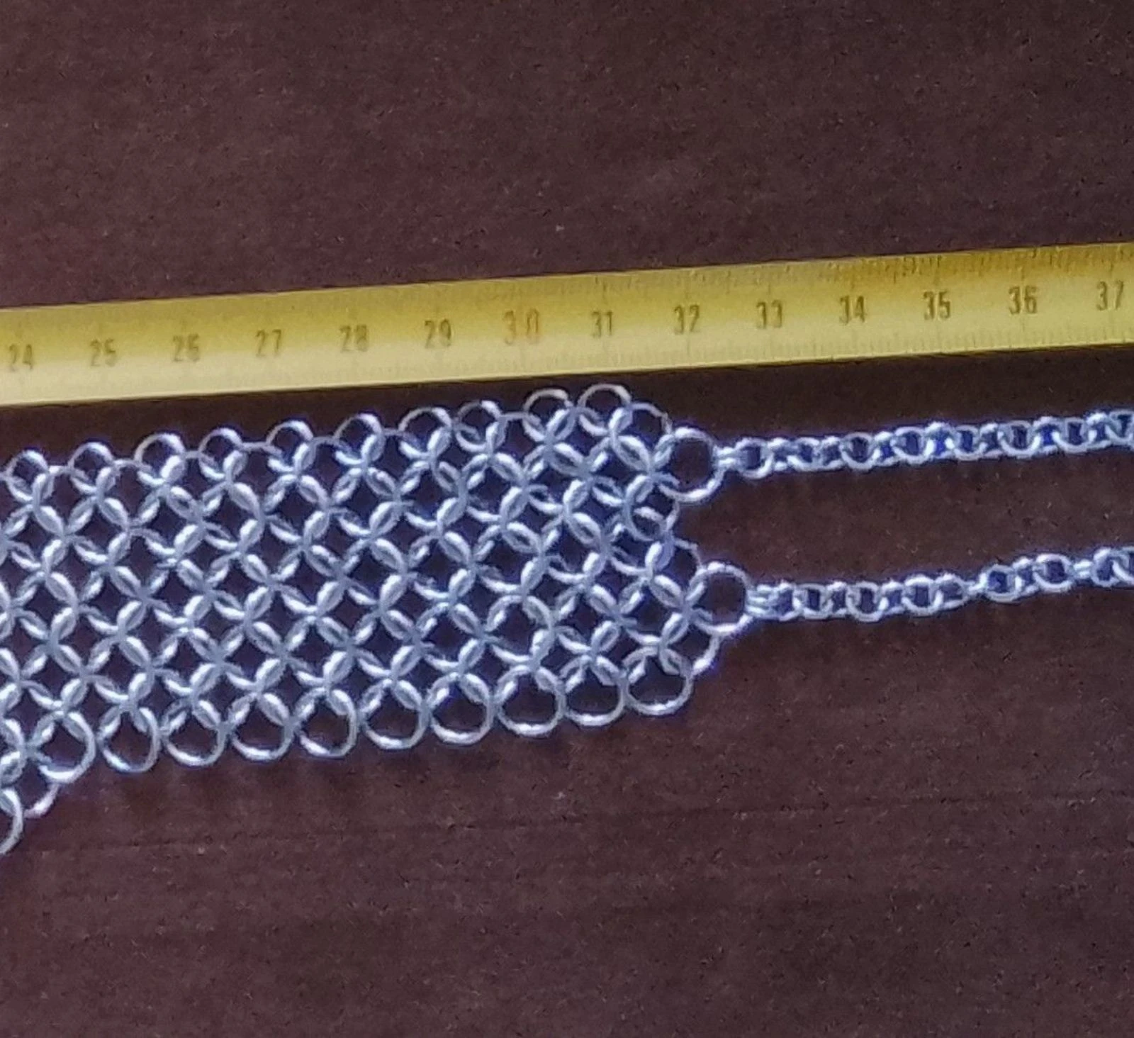 Colar choker XL decote "laços" corrente europeia – photo 6